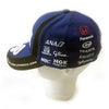 Baseball cap embroidered logo and badges D