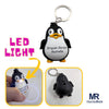 LED light up keychain with sound