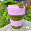 Silicone Collapsible Cup 350ml with customised display box