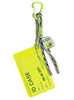 Metal keyclip paracord PVC pocket