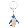 Rhinestone Keychain Penguin