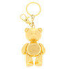 Metal keychain 3D Teddy Bear
