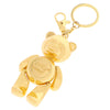 金色金屬泰迪熊可動鑰匙扣