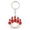 Metal keychain paw-shaped Magnifier