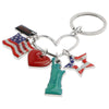 美國國旗吊飾鑰匙扣