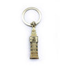 Metal keychain 3D Gold Big Ben